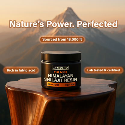 MOLLIO™ Okami Himalayan Shilajit Resin - 20g